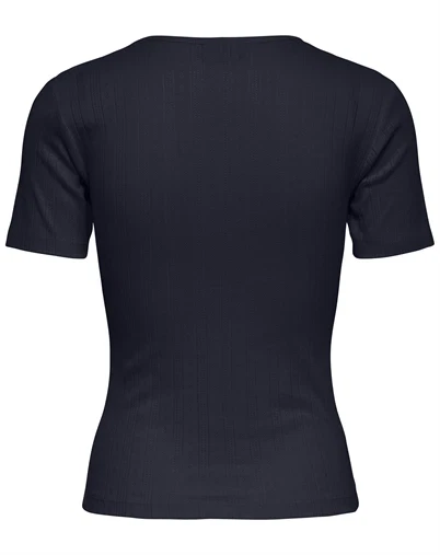 JDY - JDYSalsa Mia Life O-Neck Top - Night Sky
